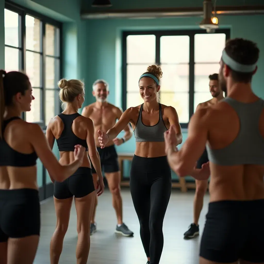Mujer corriendo en una cinta de correr, enfocándose en su rendimiento.