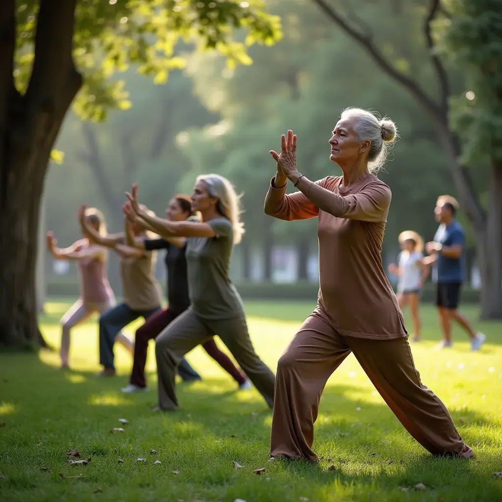Persona haciendo ejercicio cardiovascular al aire libre en un parque.